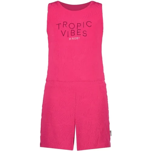 B.Nosy Meisjes jumpsuit teddy helder