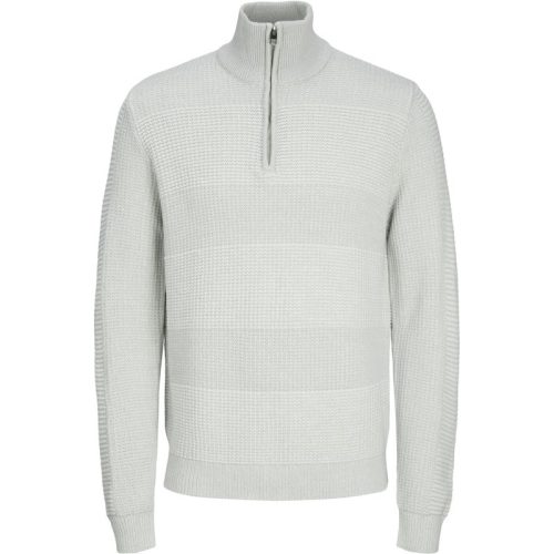 Jack & Jones Jjhugo knit half zip licht