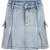 Indian Blue Meiden cargo rok light blue denim