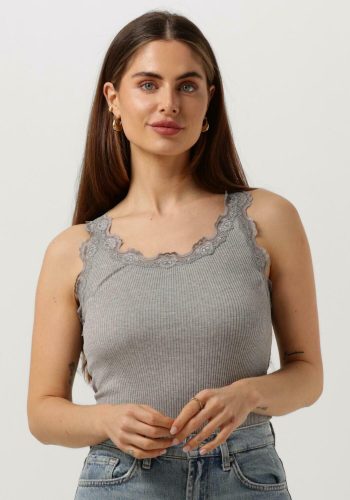 Rosemunde Top Dames Silk Top W/ Lace