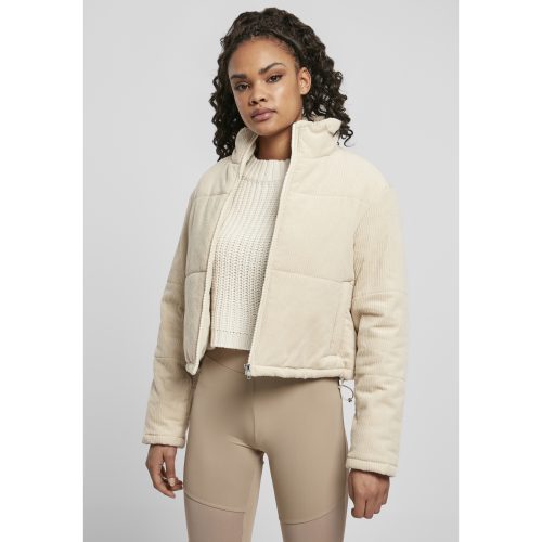 Damesjas Urban Classics corduroy puffer