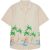 Revolution Short sleeved cuban shirt offwhite