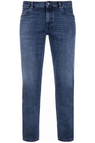 Alberto Dynamic Superfit Dual FX Regular Fit Jeans Marine, Gewassen