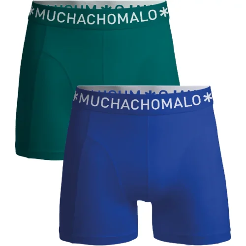 Muchachomalo Heren 2-pack boxershorts effen