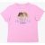 Saint Barth Meisjes shirt angels fiorucci roze