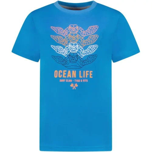 TYGO & vito Jongens t-shirt ocean life mid