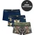 Muchachomalo Heren 3-pack trunks king maori