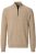 Casa Moda Casual Fit Half-Zip Sweater beige, Motief