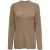 Only Onlkatia ls loose highneck cc knt taupe