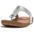 FitFlop Iqushion metallic-leather toe-post sandals