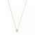 Isabel Bernard Kettingen – De la Paix Hanaé 14 karat necklace  diamond 0.14 in gold