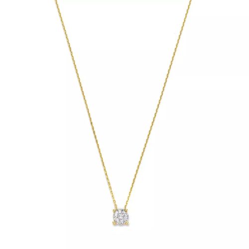 Isabel Bernard Kettingen – De la Paix Hanaé 14 karat necklace  diamond 0.14 in gold