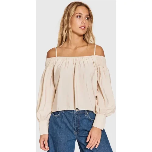 Norr Alyssa off shoulder top –