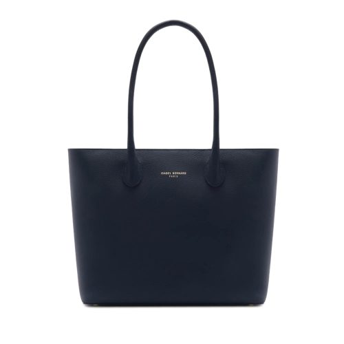 Isabel Bernard Shoppers – Isabel Bernard Honoré Lysanne blue calfskin leathe in blauw