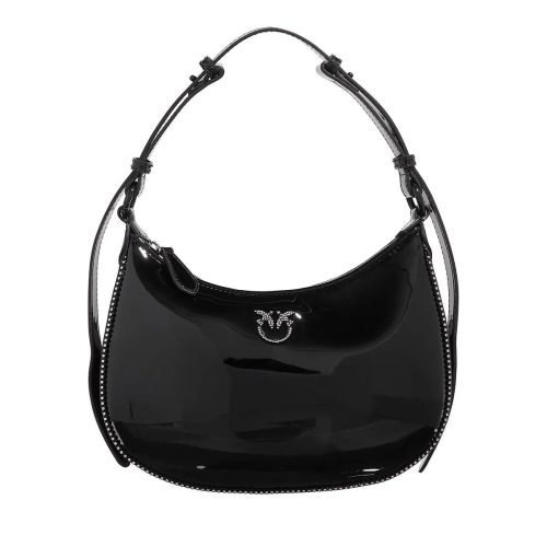 Pinko Hobo bags – Half Moon Mini Fl in zwart