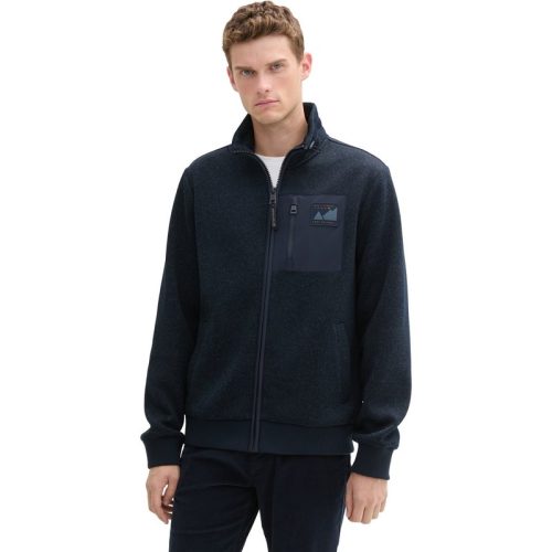 Tom Tailor Fleece stand-up jacket