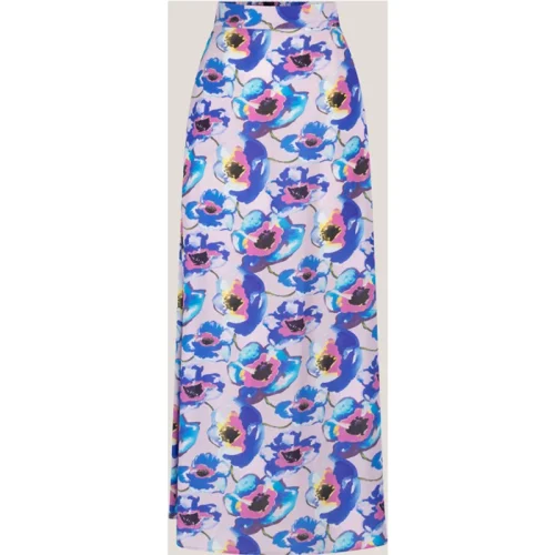 Jansen Amsterdam Larissa pf658 printed long skirt