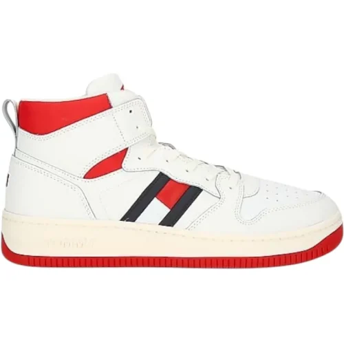 Tommy Hilfiger Vlag logo high top sneakers