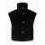 Another Label Lasse vest black –