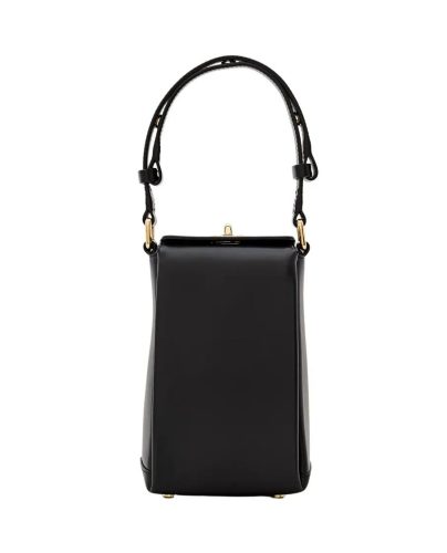 Plan C Crossbody bags – Leather Handbag in zwart