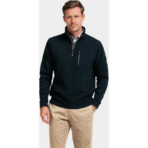 Baileys Half Zip Blauw Sweatshirt 1/2 Zip 423104/60