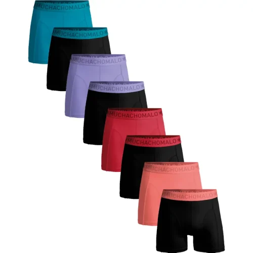 Muchachomalo Heren 8-pack boxershorts effen