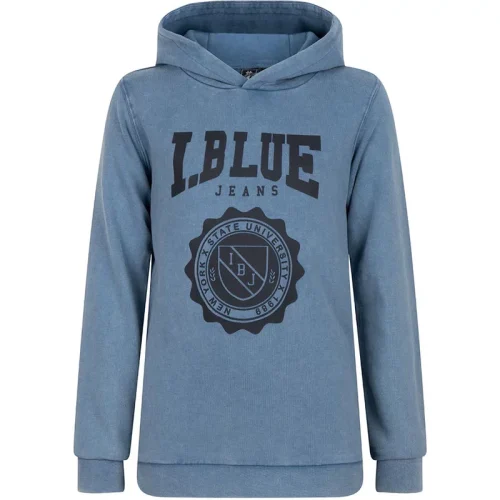 Indian Blue Indian jongens hoodie college grey