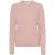 Damestrui met Ronde Hals in wol Colorful Standard Classic Merino Faded Pink