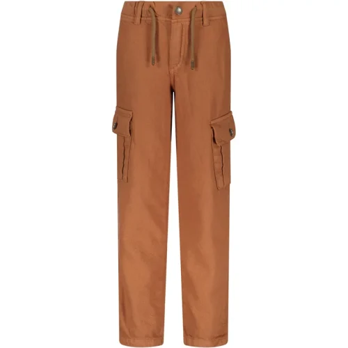 Like Flo Jongens cargo broek twill terra