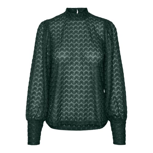 Damesblouse van kant met hoge kraag Vero Moda Becca