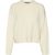 Vero Moda Vmgold piping ls o-neck pullover ga ecru