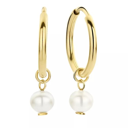 Isabel Bernard Oorbellen – Belleville Luna 14 Karat Hoop Earrings With Freshw in gold