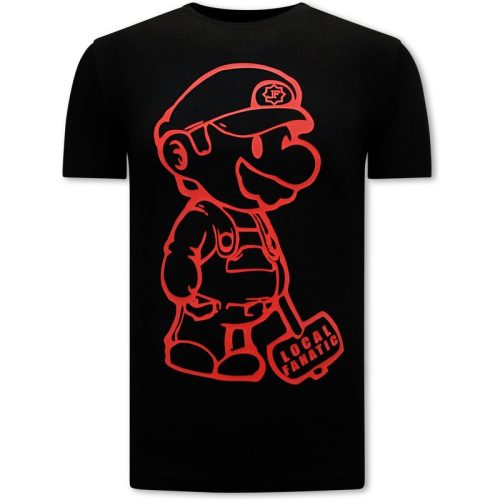 Local Fanatic Cartoon design t-shirt