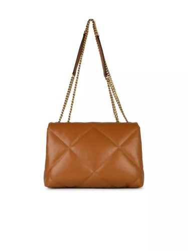 Tory Burch Shoppers – Kira’ Brown Leather Crossbody Bag in bruin