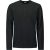 No Excess T-shirt long sleeve granddad slub m black