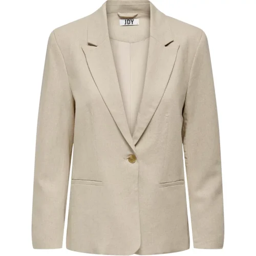 Jacqueline de Yong Maya l/s linen blazer