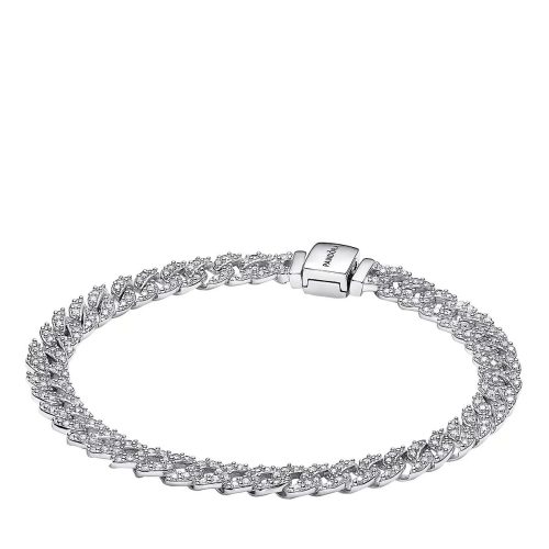 Pandora Armbanden – Sterling silver pavé bracelet withcubic zirconia in silver