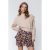 Colourful Rebel Mosh flower mini skirt –