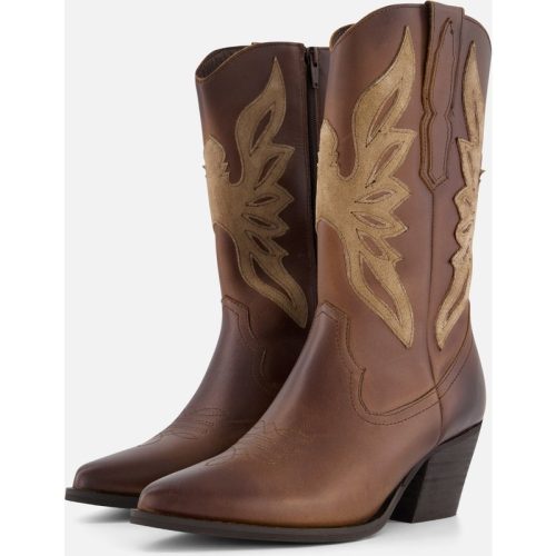 Cellini Cellini Cowboylaarzen bruin Leer