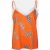 Mucho Gusto Slip top oranje met luipaard print