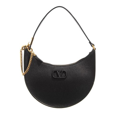 Valentino Garavani Pochettes – V Logo Signature Mini Bag in zwart