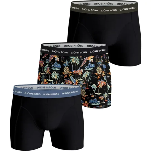 Björn Borg Heren boxershorts 3 pack cotton shorts