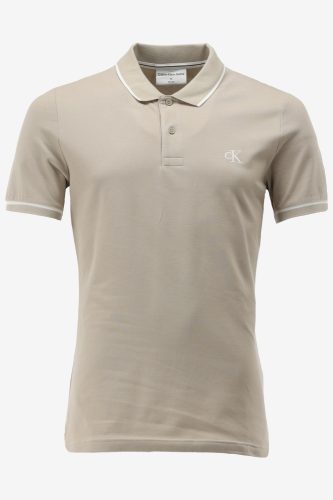 Calvin klein poloshirt tipping slim polo