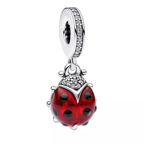 Pandora Charms – Ladybird sterling silver dangle with enamel in multi