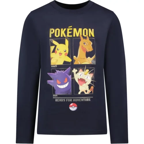 TYGO & vito Jongens shirt pokémon blue