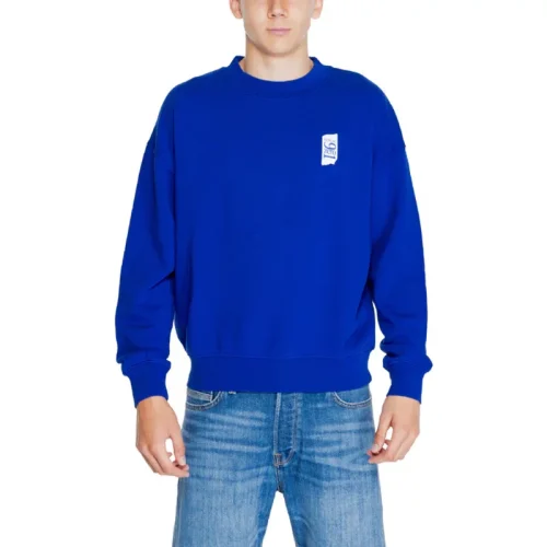 Replay Cotton fleece trui heren