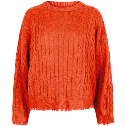 Esqualo Sweater f23-18502 orange