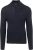 Superdry Henley Essential Half Zip Navy