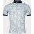 Baileys Polo korte mouw poloshirt pique allover print 415271/66