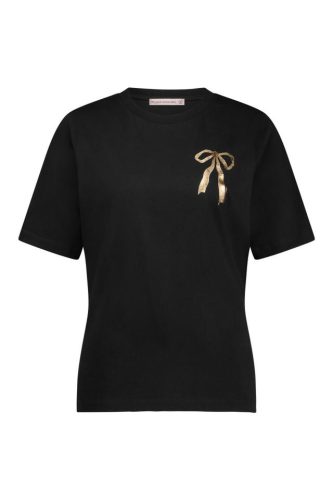 Studio Anneloes Female Shirts En Tops Klaasje Bow Tshirt 11911